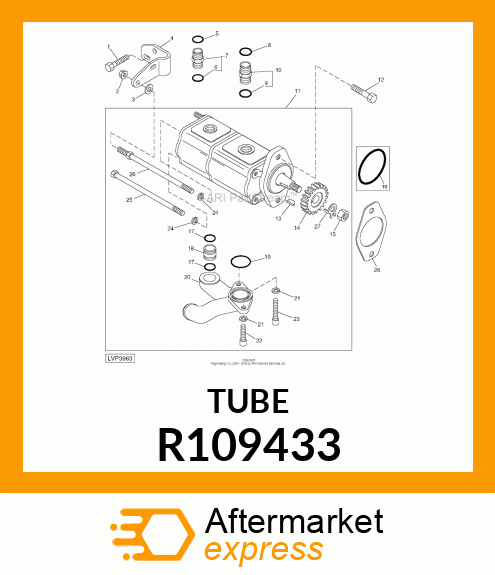 TUBE, FEEDER R109433