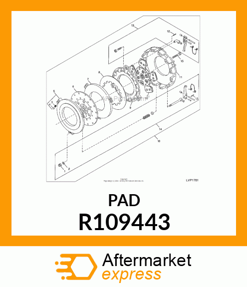 PAD R109443