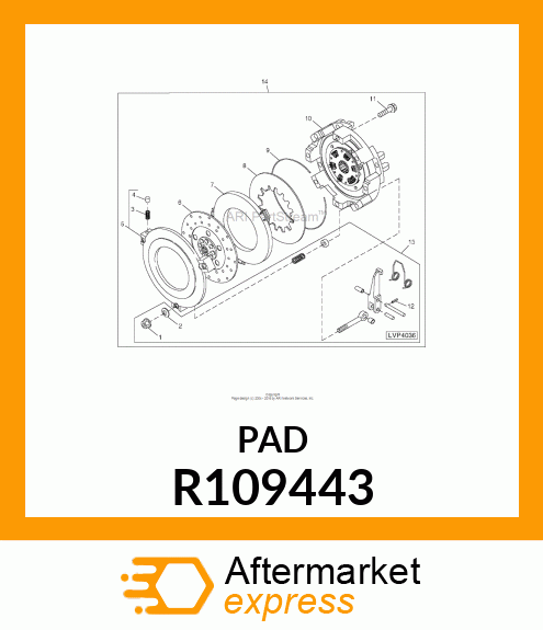 PAD R109443