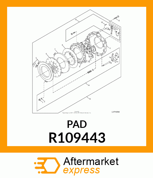 PAD R109443