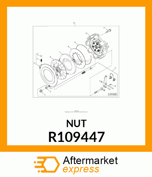 NUT R109447