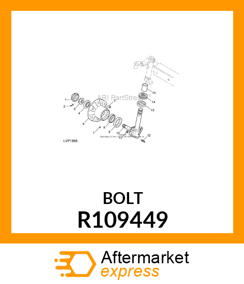 SCREW, HEX SOCKET R109449