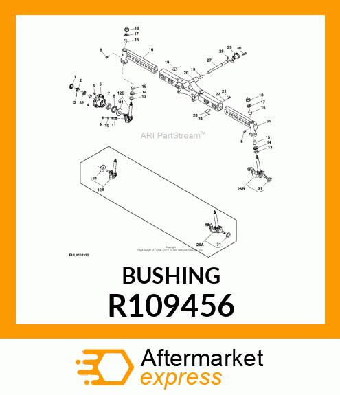 BUSHING R109456