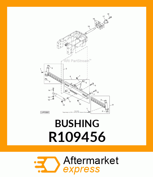 BUSHING R109456