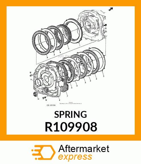 COMPRESSION SPRING, SPRING R109908