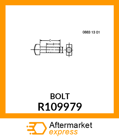 BOLT, LINK LIFT R109979