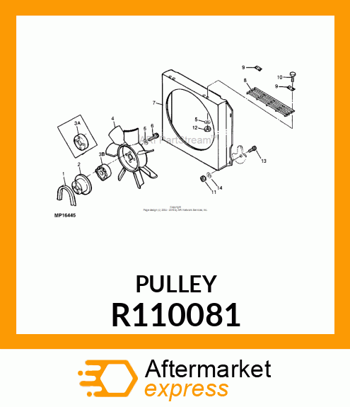 PULLEY R110081