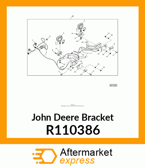 BRACKET, DIRECTION INDICATOR LAMP R110386