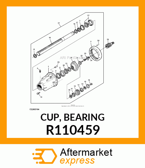 CUP, BEARING R110459