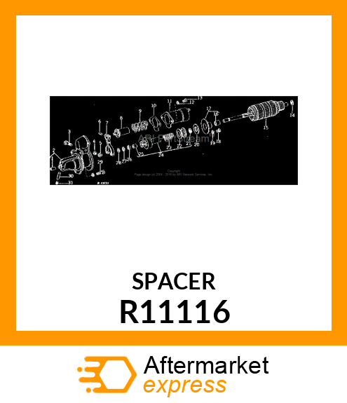 STOP,PINION R11116