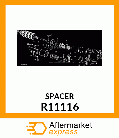 STOP,PINION R11116