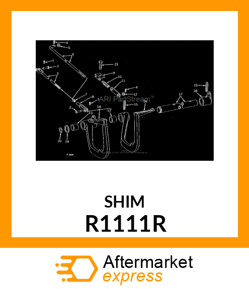 SHIM,.020 STEEL R1111R