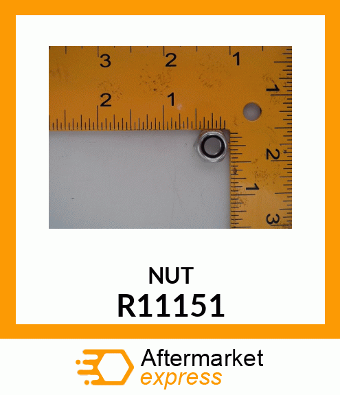 NUT, LOCK SPECIAL JAM R11151