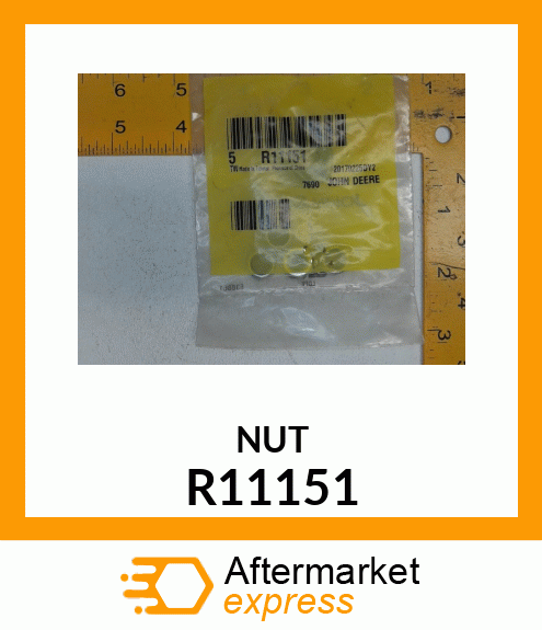 NUT, LOCK SPECIAL JAM R11151