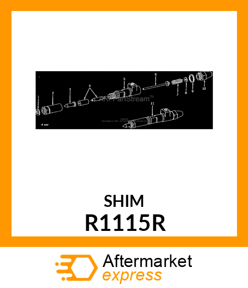 SHIM,.002 STEEL R1115R