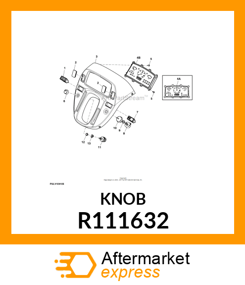 KNOB R111632