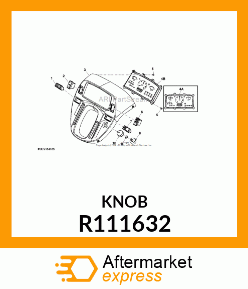 KNOB R111632