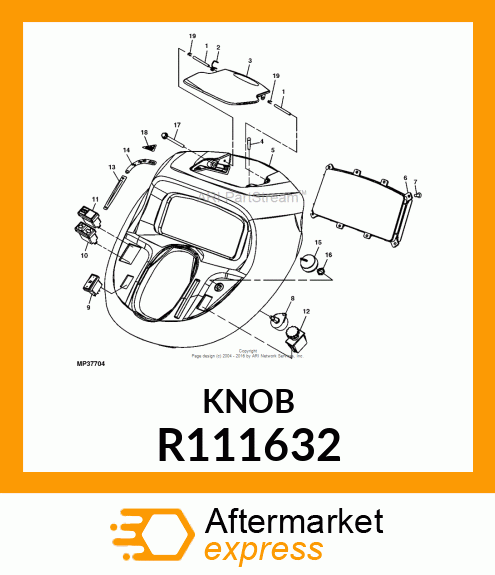 KNOB R111632