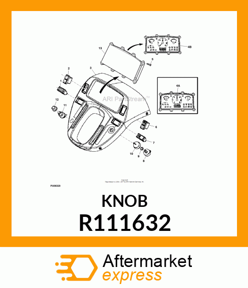 KNOB R111632