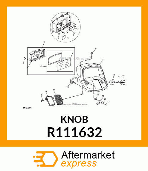 KNOB R111632