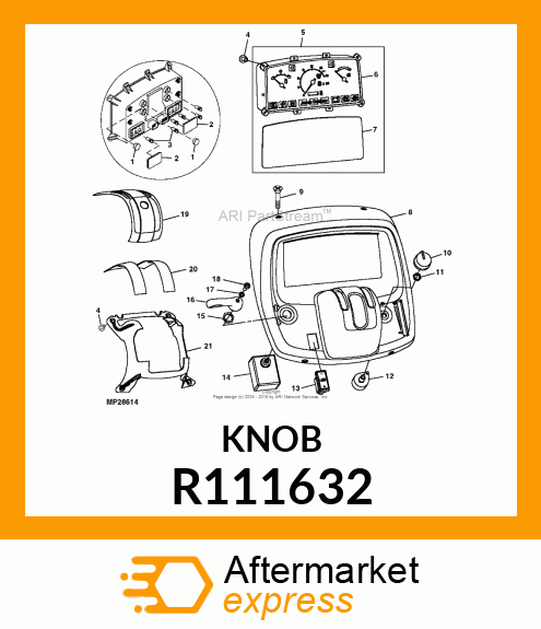 KNOB R111632