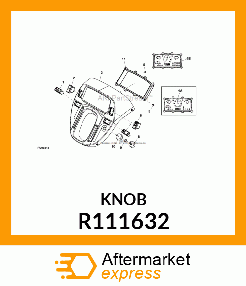 KNOB R111632