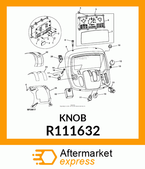 KNOB R111632