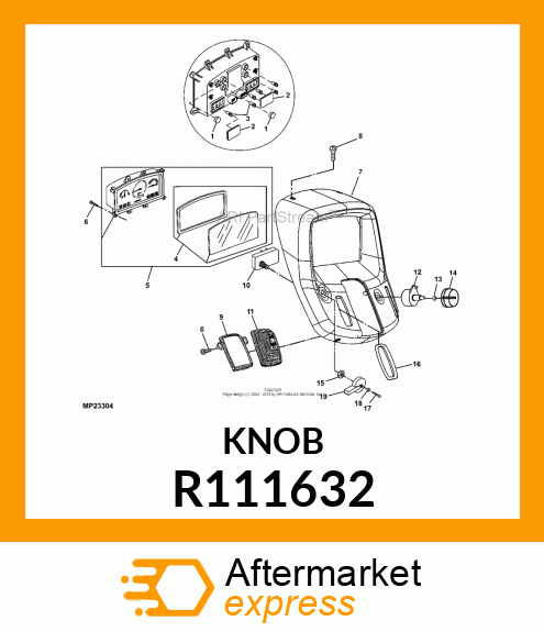 KNOB R111632