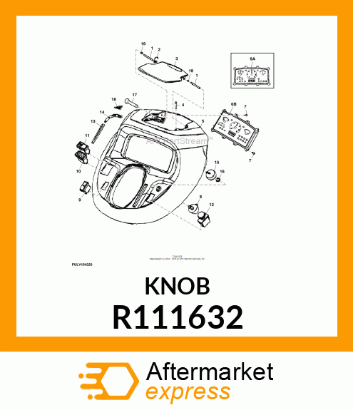 KNOB R111632