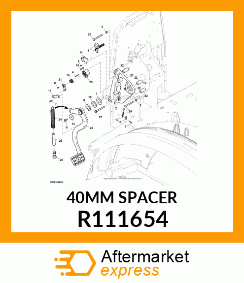 40MM SPACER R111654