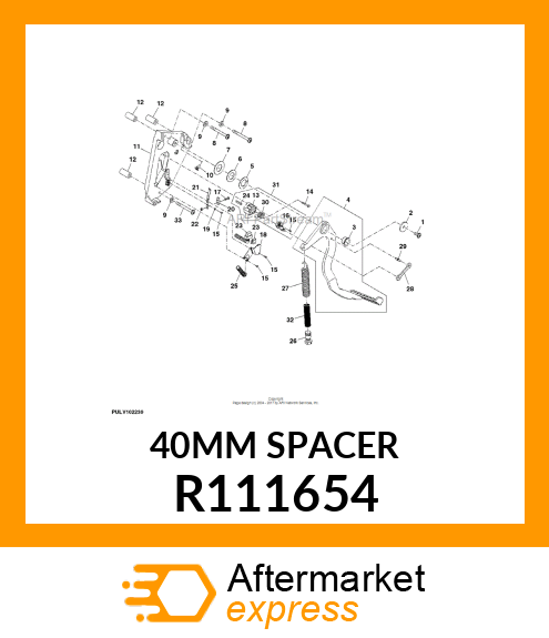 40MM SPACER R111654