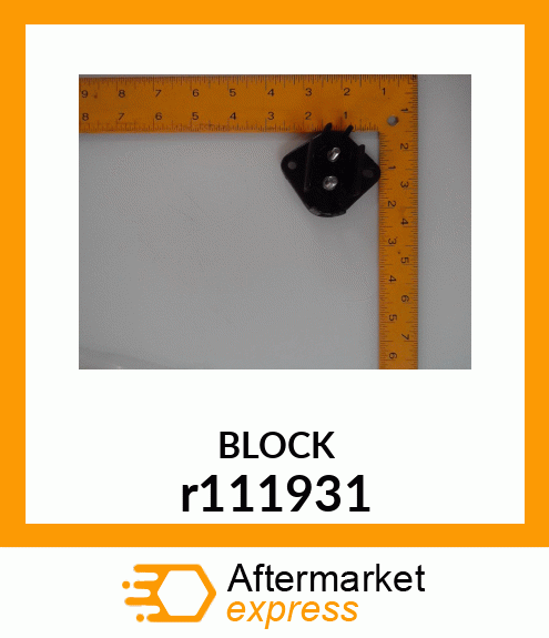 JUNCTION BLCK,3STUD W/DEDICATD GRND r111931