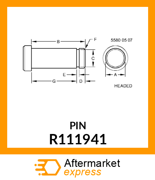 PIN, SPECIAL R111941