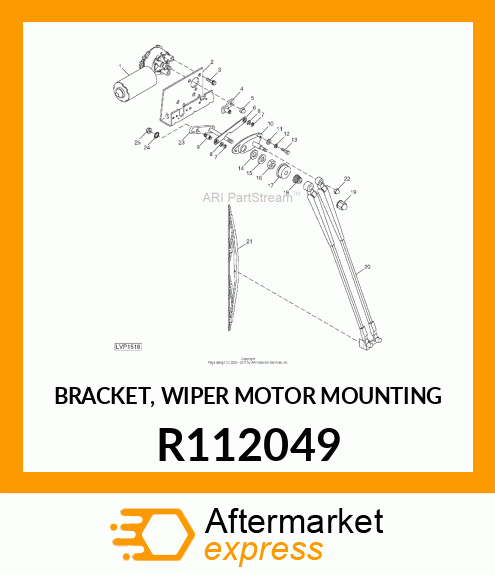 BRACKET, WIPER MOTOR MOUNTING R112049