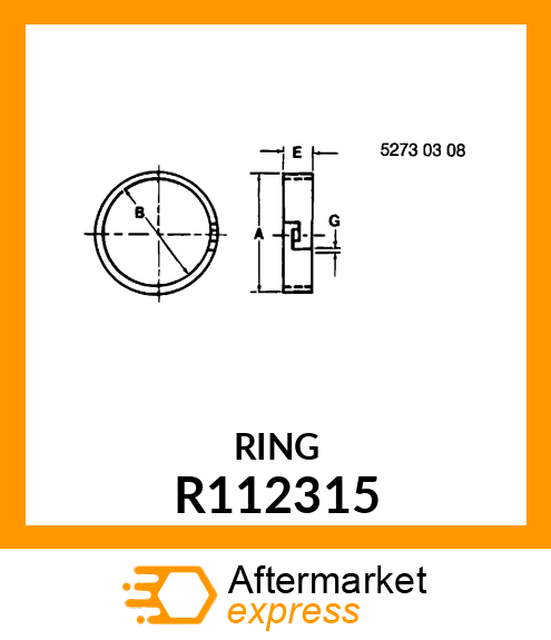 RING, SEAL R112315