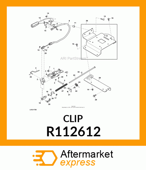 CLIP, RETAINING R112612