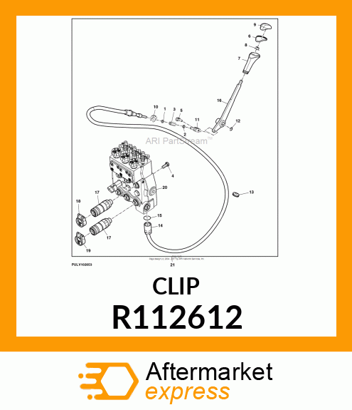 CLIP, RETAINING R112612