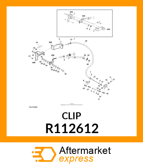 CLIP, RETAINING R112612