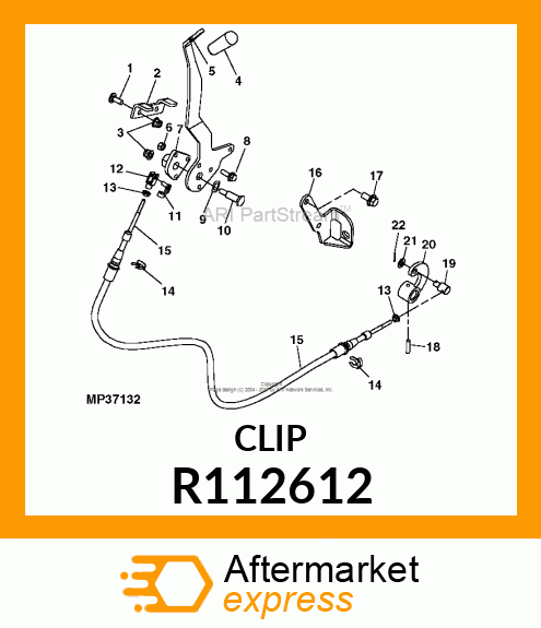 CLIP, RETAINING R112612