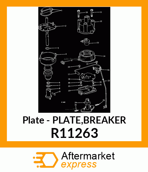 Plate - PLATE,BREAKER R11263