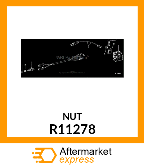 NUT,HORN ATTACHING R11278