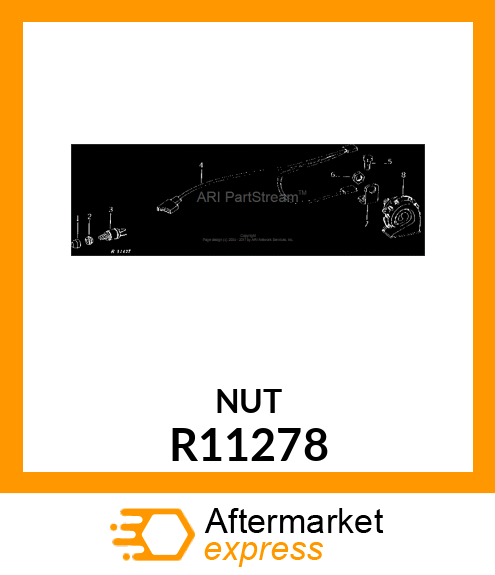 NUT,HORN ATTACHING R11278