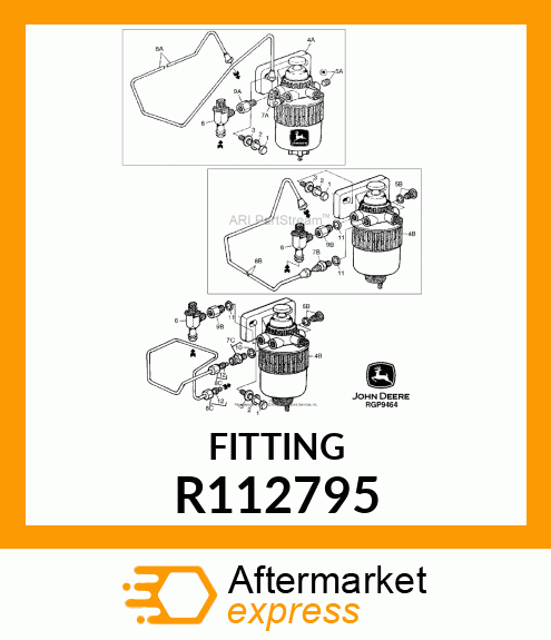 ADAPTATEUR DE FILTRE A FUEL R112795