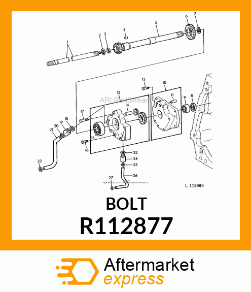 SCREW, SPECIAL CAP R112877