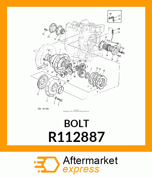 SCREW, SPECIAL CAP R112887