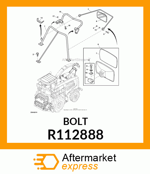 SCREW, SPECIAL CAP R112888