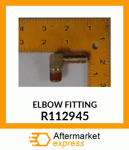 ELBOW, 90 DEGREE WITH HOSE BARB R112945