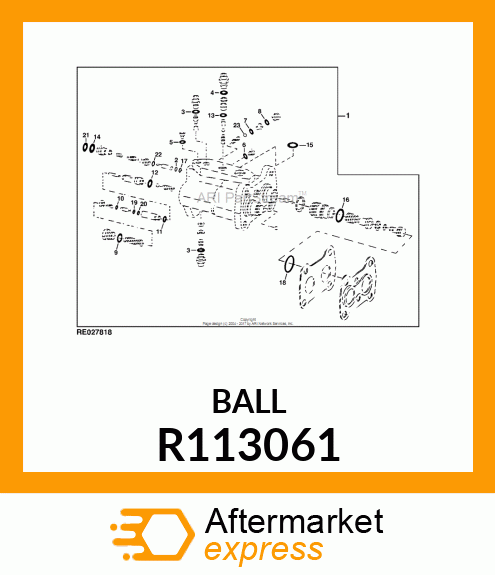 BALL, VESPEL R113061