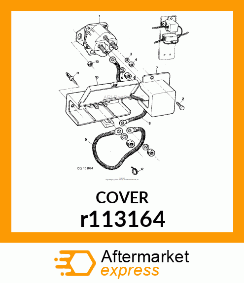 COVER, RELAY r113164