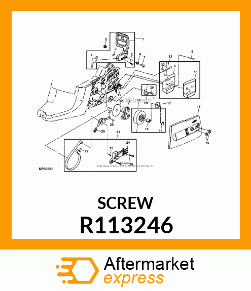 SCREW, SPECIAL, HI R113246